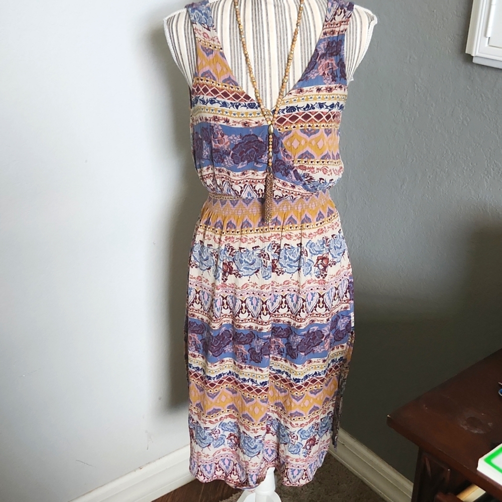 Billabong bohemian midi dress s